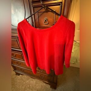 Women's Red Sweater by Talbots size 1x